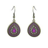 Drop oil geometric Bohemian earrings