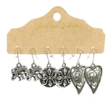 Vintage ethnic butterfly earrings