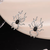 S925 Silver Needle Simple Earbone Spider Earrings