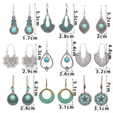 Semitic turquoise earrings