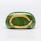 women's  new shoulder oblique span bag, special-shaped shell acrylic bag, fashion wedding dinner clutch bag