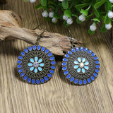 Drop oil geometric Bohemian earrings