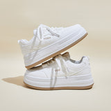 spring little white shoes new Korean version ins female students platform heightening sports board shoes casual street shooting HQ890