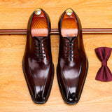 2025 Leather shoes men's cowhide fashion Korean version of small leather shoes men's dress shoes suit shoes men's British lace-up casual leather