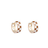 Checkerboard Earrings