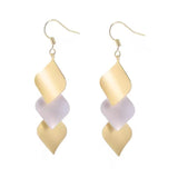 S925 Silver Needle Simple Geometric Retro Earrings