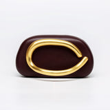 women's  new shoulder oblique span bag, special-shaped shell acrylic bag, fashion wedding dinner clutch bag