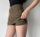 themeisles - Edgy Gal Denim Skirt