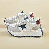 ins Korean version of the new Forrest Gump shoes for women's  spring student running sports thick sole height increase casual XFK856
