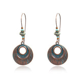 Bohemian fashion alloy long earrings