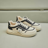 2025  spring little white shoes new Korean version ins female students platform heightening sports board shoes casual street shot SH502