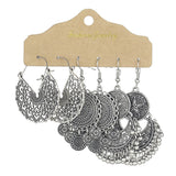 Vintage ethnic butterfly earrings