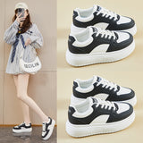spring little white shoes new Korean version ins female students platform heightening sports board shoes casual street shooting H2512