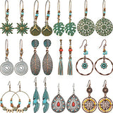 Semitic turquoise earrings