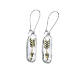 Bohemian fashion alloy long earrings