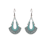 Semitic turquoise earrings