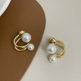 About S925 silver needle pearl earrings