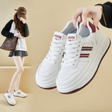spring little white shoes new Korean version ins female students platform heightening sports board shoes casual shoes NK872