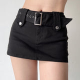 themeisles - Nolan Denim MIni Skirt