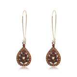 Drops Bohemian Fashion Silver Earrings