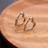 S925 Silver Needle Simple Sweet Earrings
