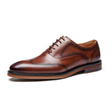 2025 Douyin men's shoes business casual British Oxford shoes comfortable cowhide inner lightweight breathable fashion leather