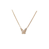 Wholesale copper micro inlaid anti shell necklace