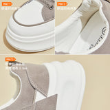 2025  spring white shoes new Korean version ins female students platform heightening sports board shoes casual street shooting HB277