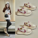 2025  spring Forrest Gump shoes new Korean version ins female student platform dad shoes heightening sports and leisure shoes BN001