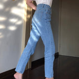 themeisles - Classic Tapered Mom Jeans ~ HANDMADE