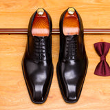 2025 New leather shoes men's casual leather shoes Korean version cowhide British trend versatile leather business dress men's shoes