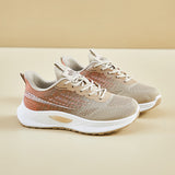ins tide Korean version of flying woven sports shoes for women's  spring new student running casual shoes to increase the height of street shooting Q1005