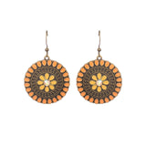 Drop oil geometric Bohemian earrings