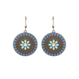Drop oil geometric Bohemian earrings