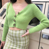 themeisles - Cara Plaid Skirt // Green