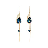 Simple long earrings