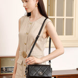 Xiaoxiangfeng rhombus shoulder women's bag versatile temperament caviar pattern chain bag messenger bag