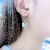 Fashion flower earrings