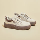 2025  spring white shoes new Korean version ins female students platform heightening sports board shoes casual street shooting HB210