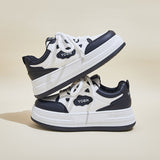 spring little white shoes new Korean version ins female students platform heightening sports board shoes casual street shooting HQ890