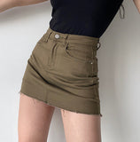 themeisles - Edgy Gal Denim Skirt