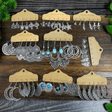 Vintage ethnic butterfly earrings