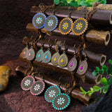 Drop oil geometric Bohemian earrings