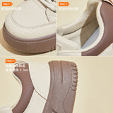 2025  spring white shoes new Korean version ins female students platform heightening sports board shoes casual street shooting HB210