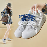 2025  ins Korean version of the new German training shoes for women's  spring student running sports thick sole heightening casual street auction LDS06