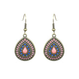 Drop oil geometric Bohemian earrings