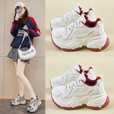 ins Korean version of the new dad shoes for women  spring student sports running casual shoes platform height increase FB9962