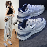 2025  ins Korean version of Forrest Gump women's shoes  spring new Internet celebrity student sports shoes heightening street casual shoes 6657