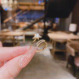 Wholesale five pointed star ring