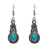 Bohemian turquoise earrings